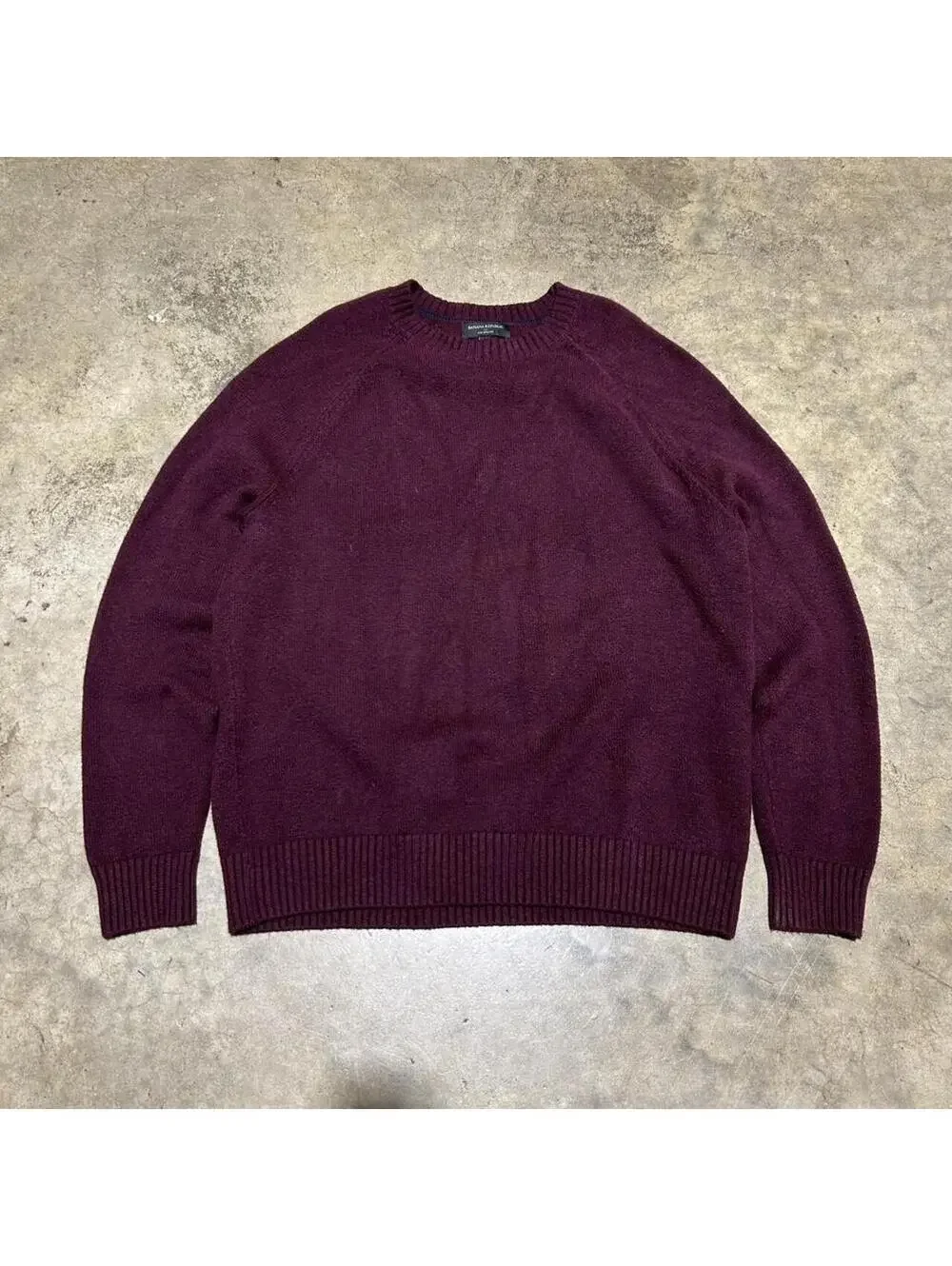 Vtg y2 k purple banana republic heavyweight soft and comfy sweater